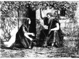 Elijah claiming the hospitality of the widow of Zarephath
